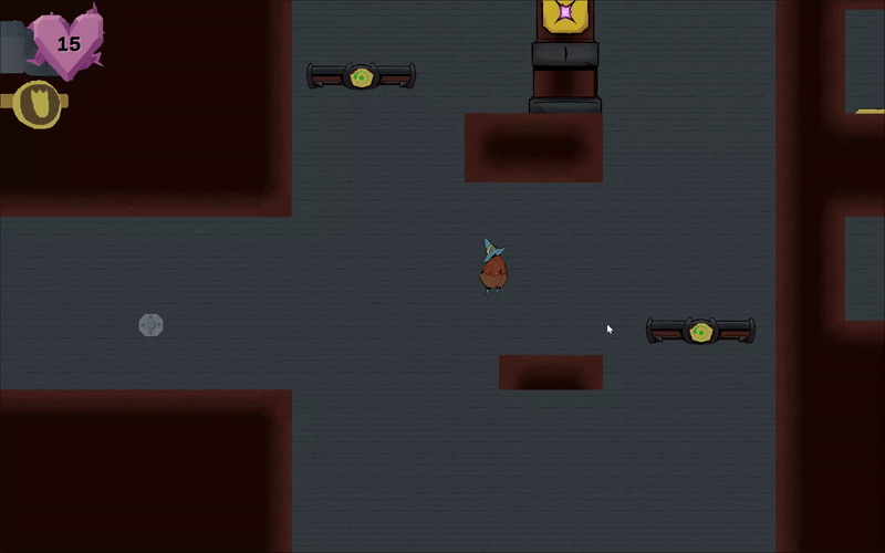 Activating pressure plates to solve a puzzle