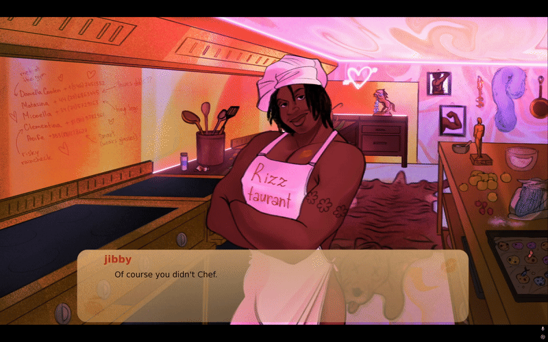 Rizztaurant Title Screen
